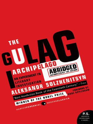cover image of The Gulag Archipelago